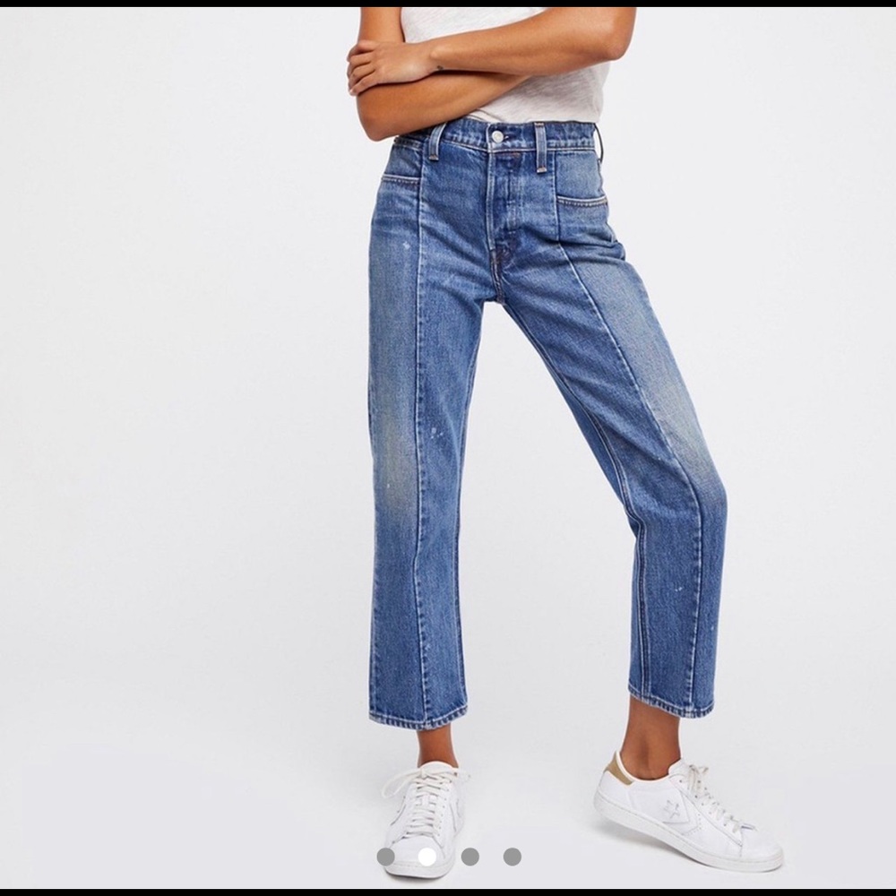Levi’s Altered Straight Leg Crop Jean